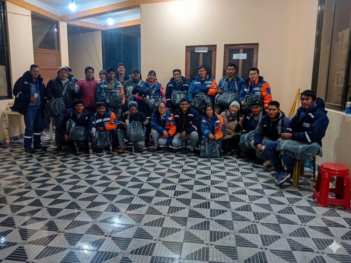 Equipo profesional CONATROL en reunión técnica